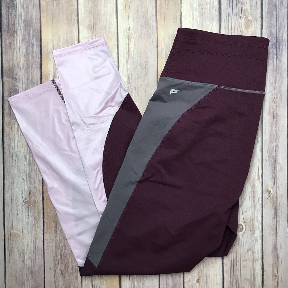 Fabletics High-Waisted PowerHold 7/8 Sz L NWT